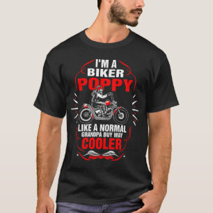 Im un T-shirt de pavot de cycliste