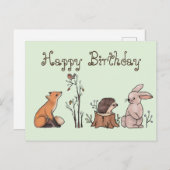 Im Wald Briefkaart (Voorkant / Achterkant)