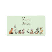 Im Wald Etiket (Voorkant)