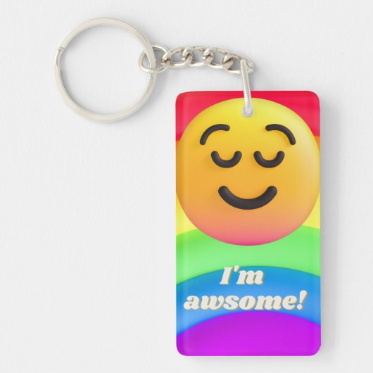 Im wazig sleutelhanger (Voorkant)