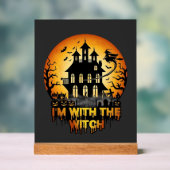 Im Witch Maison Hantée Pleine Lune Citrouilles (Neutre)