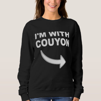 I'm With Couyon  for Cajun Couple Trui