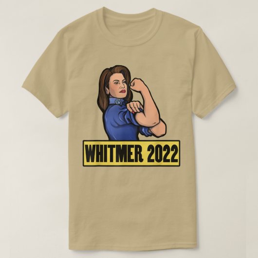 Im with Gretchen Whitmer for Governor 2022 T-shirt (Design voorkant)