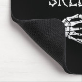 I'm With Skeleton Funny Couples Matching Halloween Muismat (Hoek)