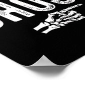 I'm With The Ghost Easy Costume Halloween Couples Poster (Hoek)