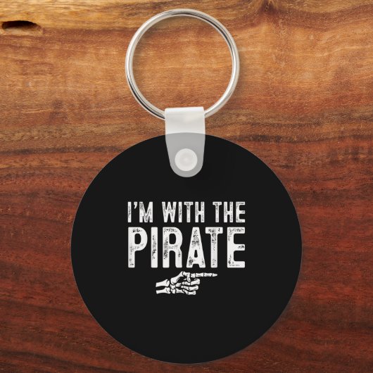I'm With The Rate Easy Costume Halloween Couples M Sleutelhanger (Voorkant)