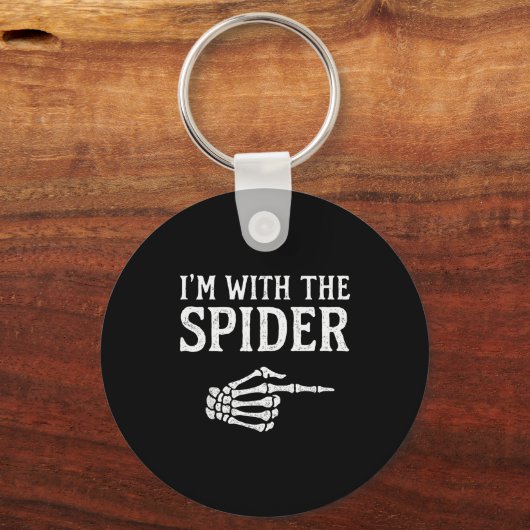 I'm With The Sder Funny Group Halloween Costumes Sleutelhanger (Voorkant)