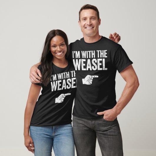 Im With The Weasel  Matching Weasel Costume T-shirt (Unisex)