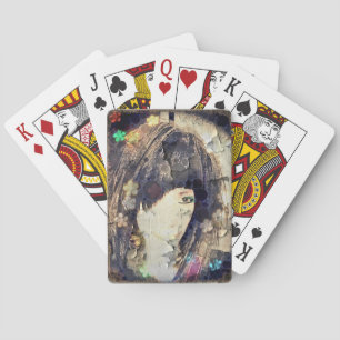 I'm with Wig Floral Bicycle Playing Cards Pokerkaarten