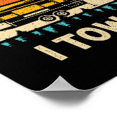 Im Y And I Tow It Camper Rv Poster (Hoek)