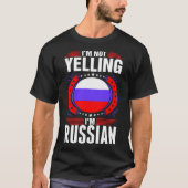 Im Yelling me mijn Russische T-shirt (Voorkant)