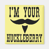 I'm Your Huckleberry Stash #USAPatriotGraphics Magneet (Voorkant)
