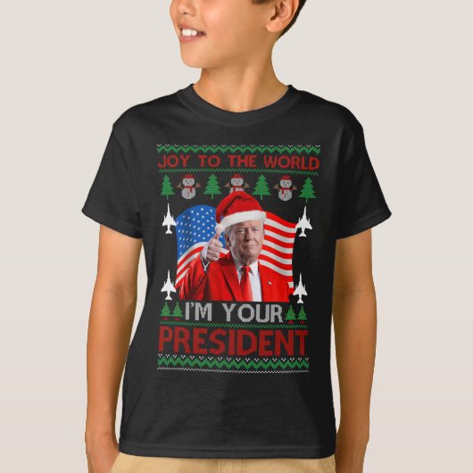 I'm Your President 47th Trump 2024 - Een mooi kers T-shirt (Voorkant)