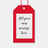 I'm Yours, NO REFUNDS! Cadeaulabel (Achterkant)