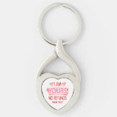 I'm Yours No Refunds Custom  Sleutelhanger (Voorkant)