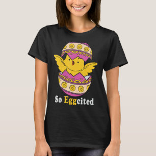 Im zo Eggreferred Easter Baby Chick Retro Chi T-shirt