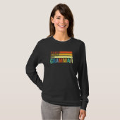 Im Zwijg uw Grammar Engelse pijn corrigeren T-shirt (Voorkant volledig)