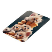 ímã gatinhos e sorvetes magneet (Linkerzijde)