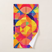 Image Abstraite de symétrie dynamique (Serviette à main)