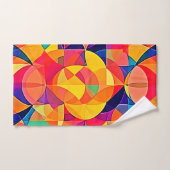 Image Abstraite de symétrie dynamique (Serviette à main)