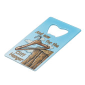 Image amusante de Cliff Hanger avec jeu de mot (Devant Angle)