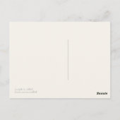 Image colorée de coquillages noir carte postale (Dos)