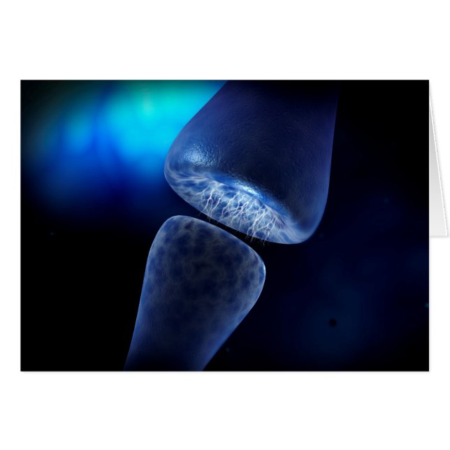 Image Conceptuelle De La Synapse Du Neuron À L'Int (Devant horizontal)