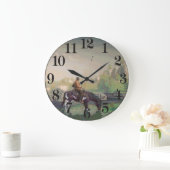 Image Cowboy pour horloge murale acrylique (Maison)