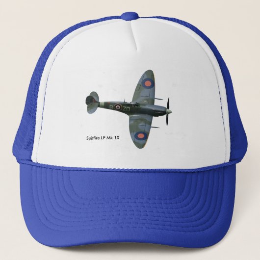Image d'aéronef Spitfire pour Casquette de camion (Devant)