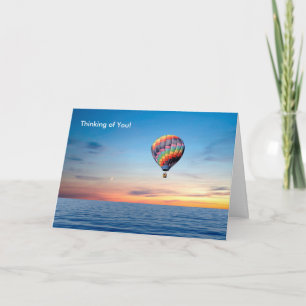 Image de ballon à air chaud pour la carte Get Well