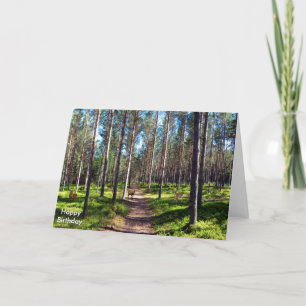 Image de cerf pour carte de voeux d'anniversaire