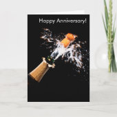 Image de champagne pour carte de vœux (Devant)