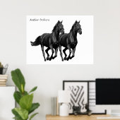 Image de cheval pour Poster (Bureau à domicile)