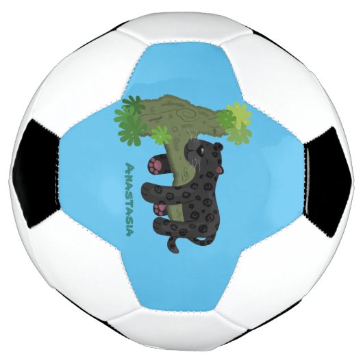 Image de dessin animé de chat en panthère noire ja (Tourné)