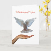 Image de Dove of Peace pour obtenir une carte de v (Fleur jaune)