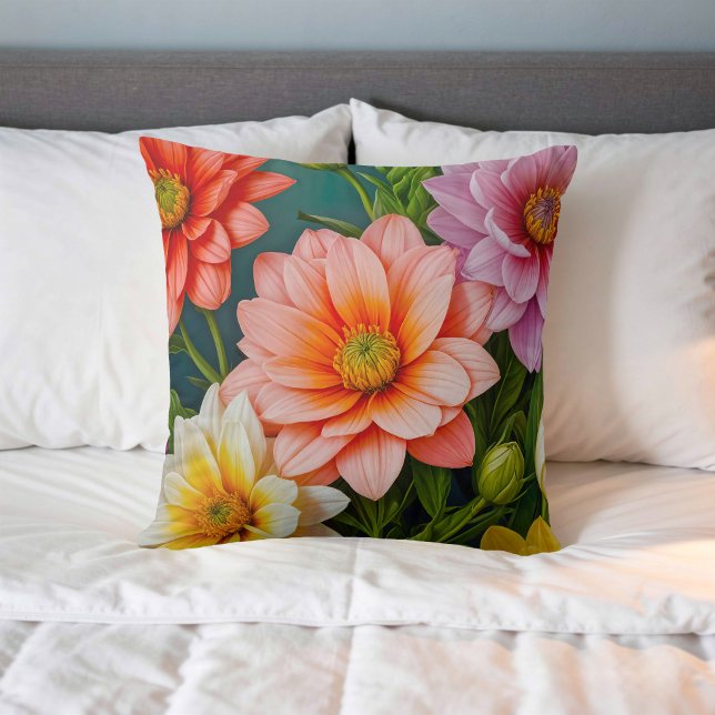 Image de fleur n° 15, série florale, coussin de je (Créateur téléchargé)