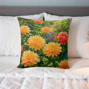 Image de fleur n° 26, série florale, coussin de je