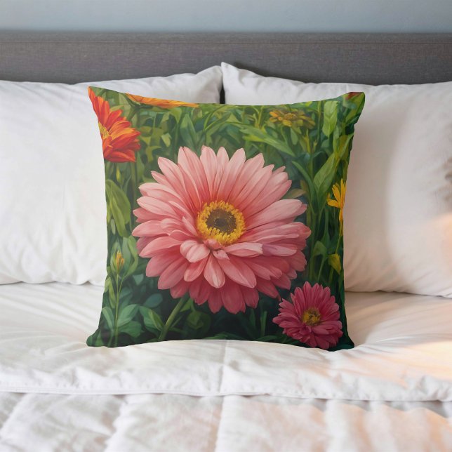 Image de fleur n° 41, série florale, coussin décor (Créateur téléchargé)