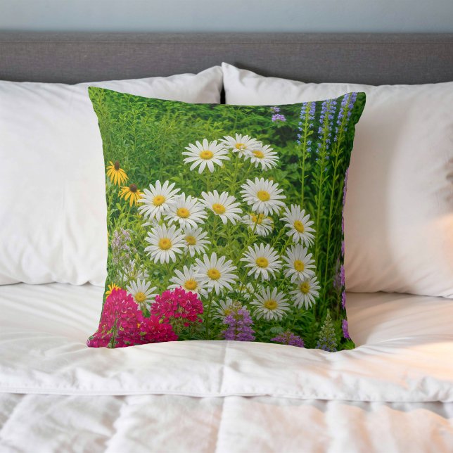 Image de fleur n° 7, série florale, coussin de jet (Créateur téléchargé)