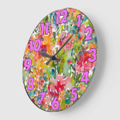 Image de fleurs pour horloges (Angle)