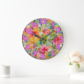 Image de fleurs pour horloges (Maison)