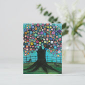 IMAGE DE FOLK ART PAR LORI EVERETT carte postale (Debout devant)