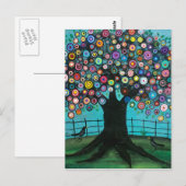 IMAGE DE FOLK ART PAR LORI EVERETT carte postale (Devant / Derrière)