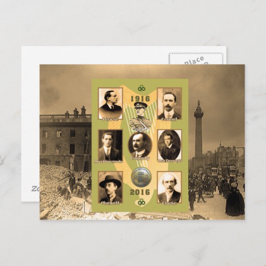 Image de Irish Heroes pour carte postale (Devant / Derrière)