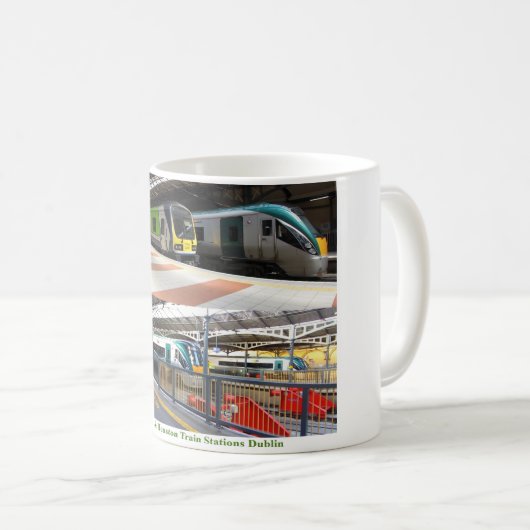 Image de la gare ferroviaire pour Mug classique (Devant droit)