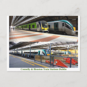 Image de la gare pour carte postale
