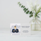 Image de la maison | Carte de visite d'icône de la (Debout devant)