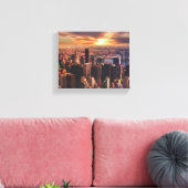 Image de la skyline de la ville sur toile (Insitu(Salon))