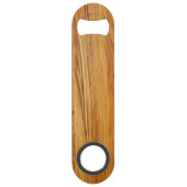 Image de logo en bois de teck avec texte blanc (Dos)