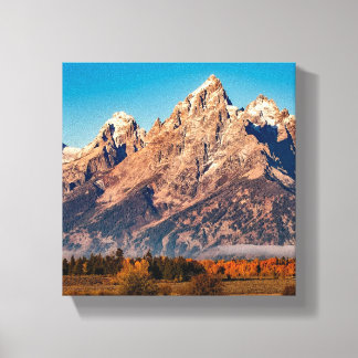 Image de montagne rocheuse sur toile